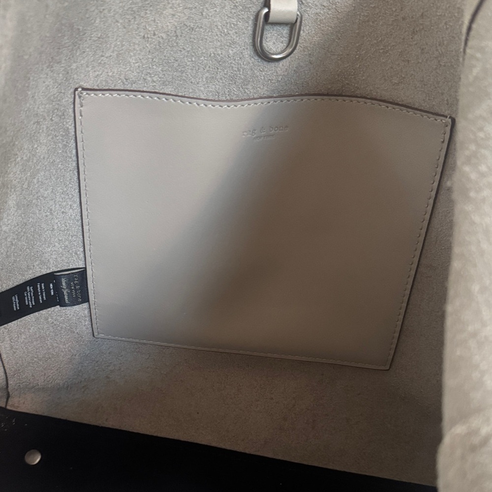 rag & bone Belize Shopper Hobo Shoulder Bag Pebble - Picture 9 of 16